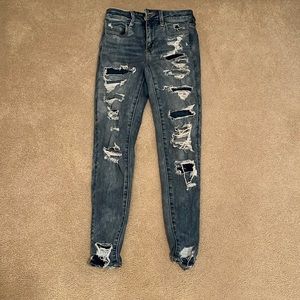 Jeans from American Eagle, size 0 short.